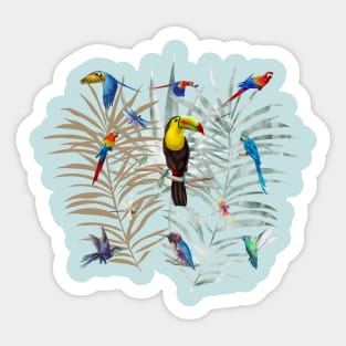 Tropical vibes Sticker